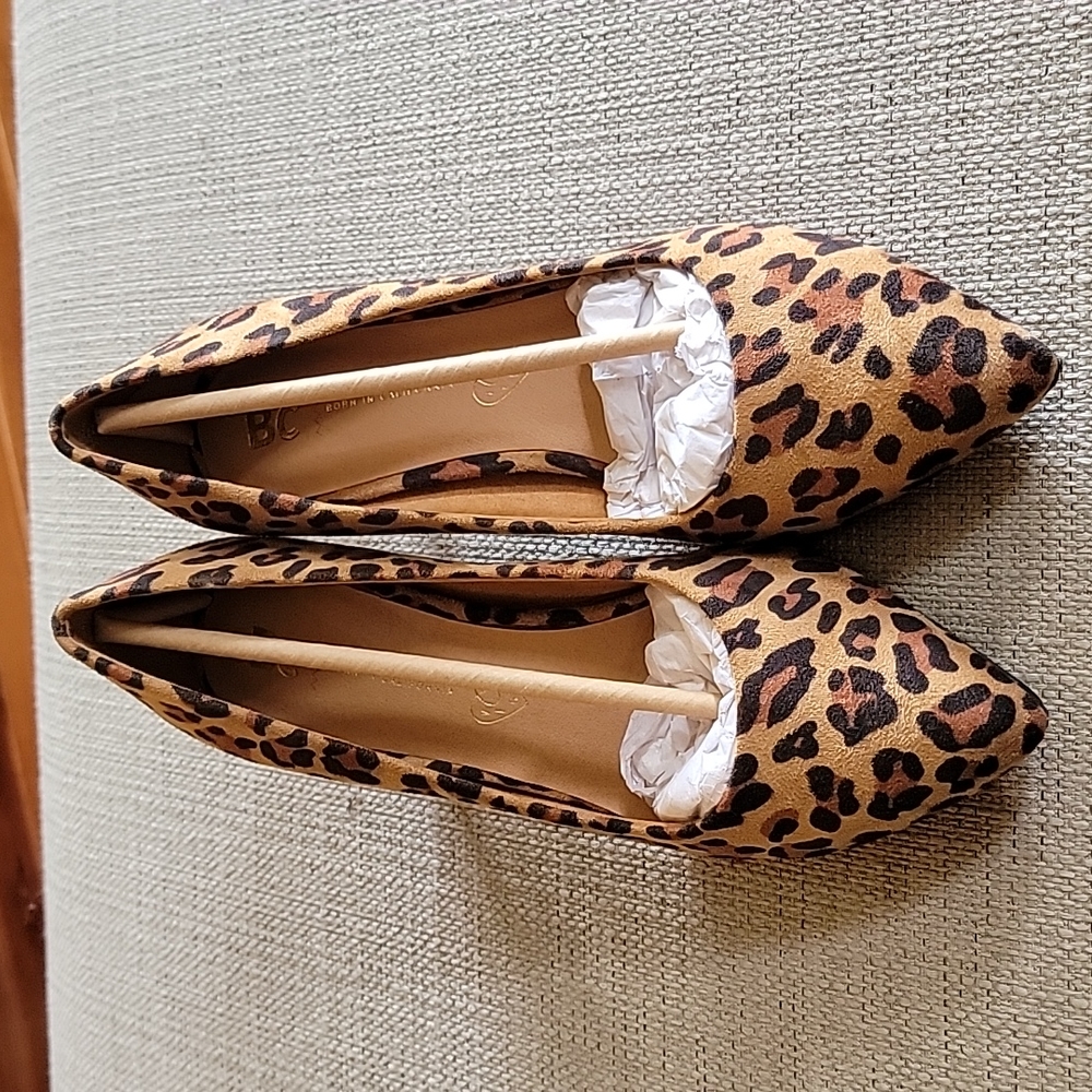 BC Leopard Pumps - Size 7